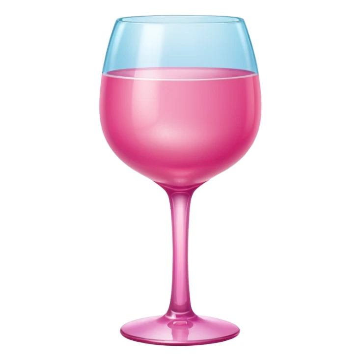  a barbie pink glass sticker