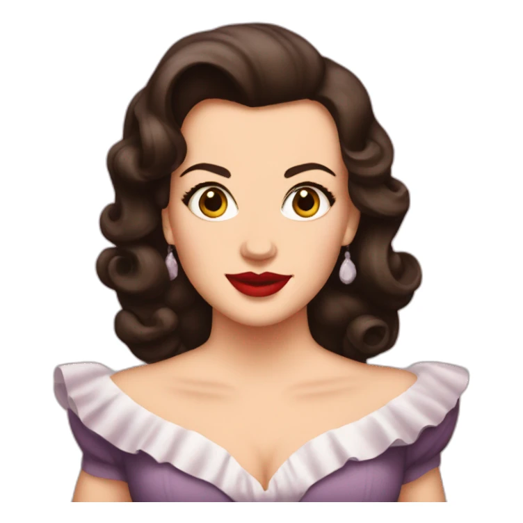 Scarlett o’hara sticker