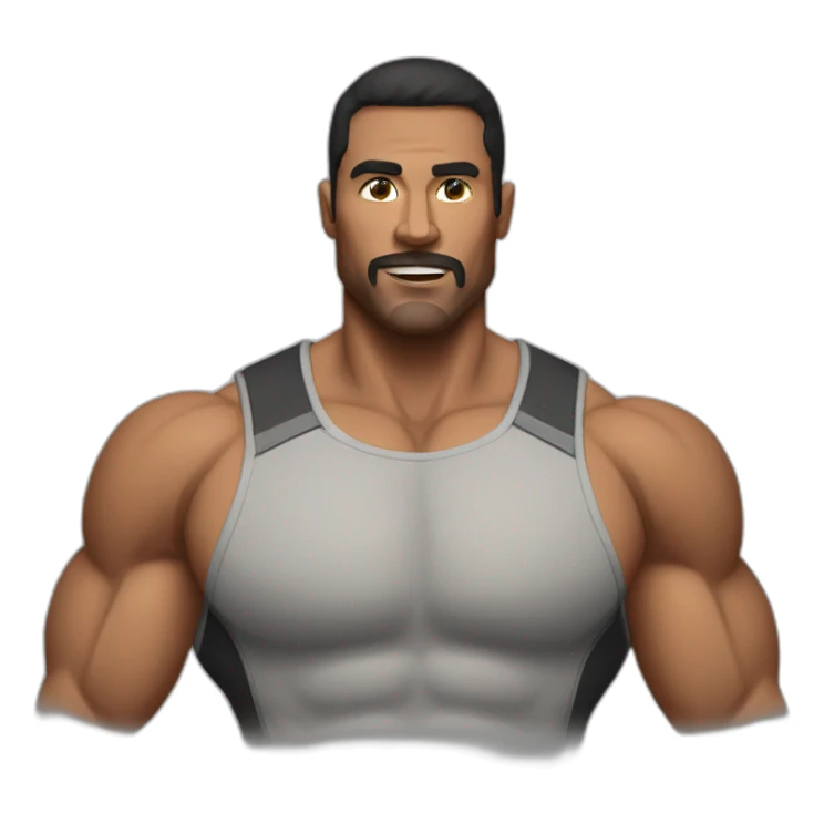 REALISCTIC MUSCULES sticker