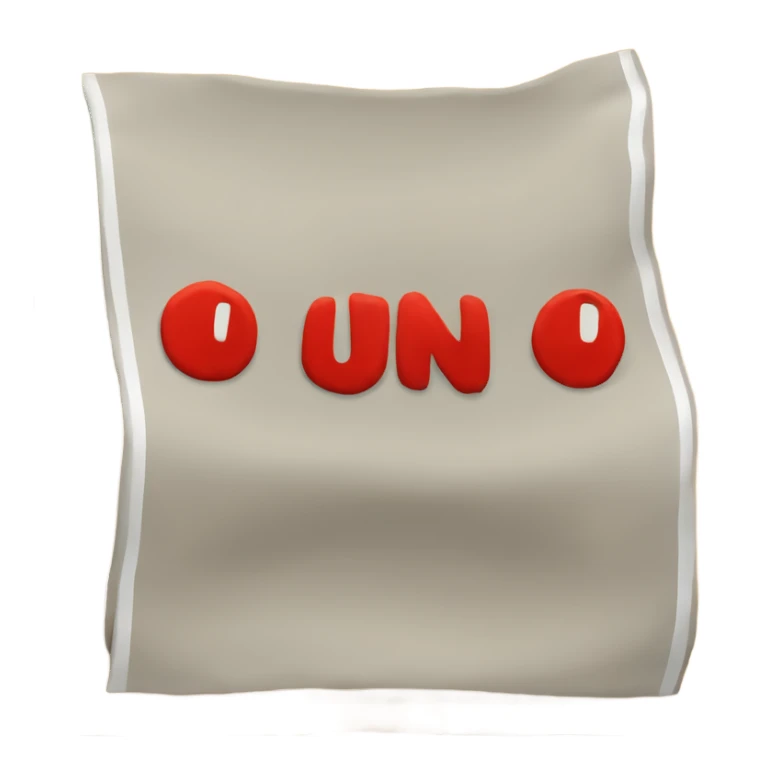 UNO reverse with no u written on it sticker