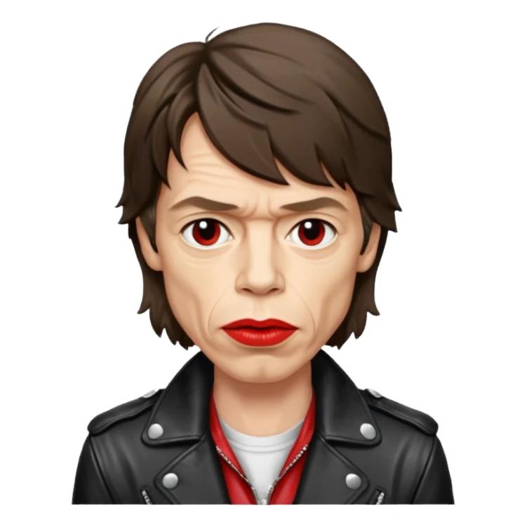 Tongle Rolling Stones sticker