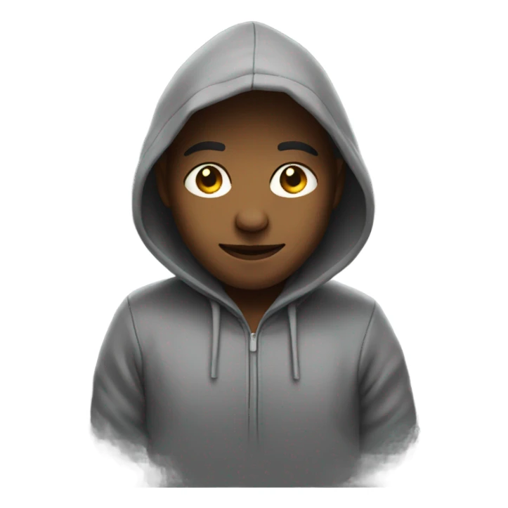 Me in a hoodie sticker