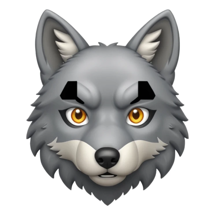 A tactical wolf sticker