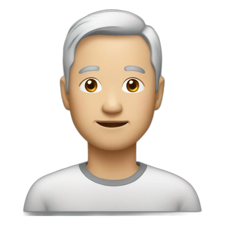 Chinese male age 50 sticker