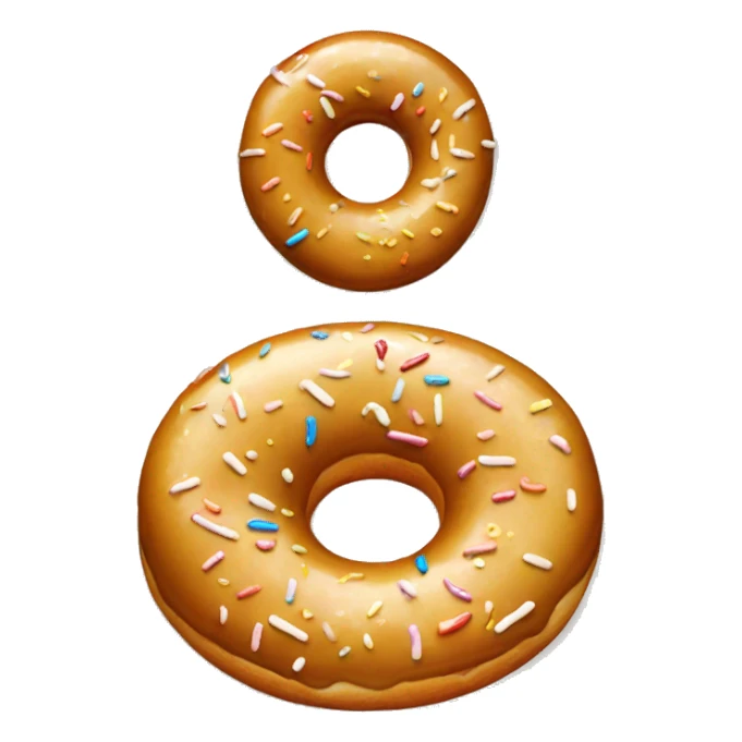 glazed donute sticker