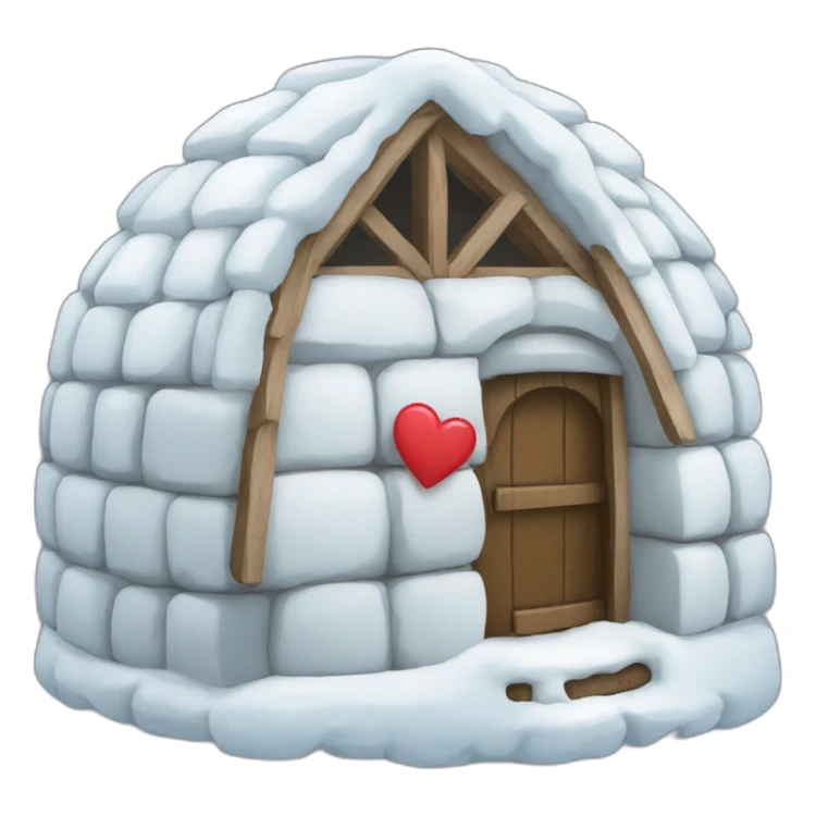 love igloo sticker
