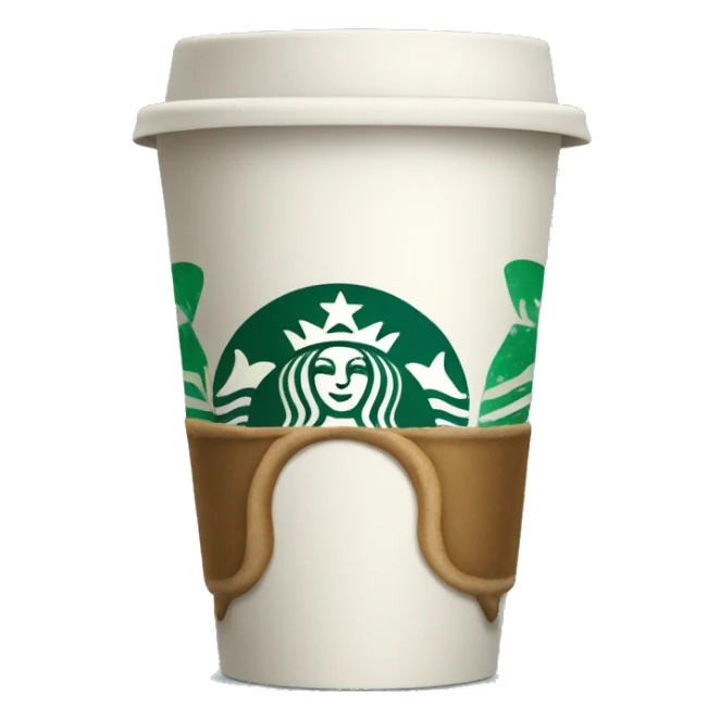 starbucks cup winter  sticker