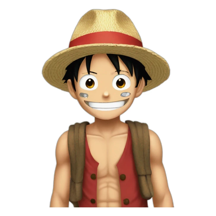 Monke D luffy sticker
