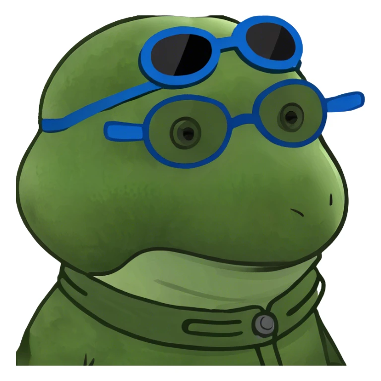 Blu from Rio movie sticker