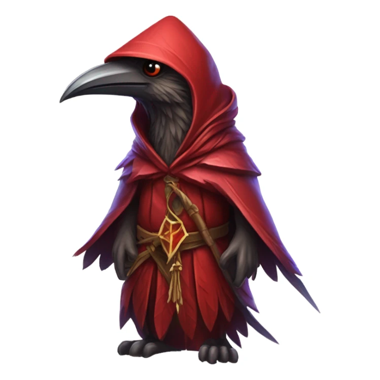 red kenku mage sticker