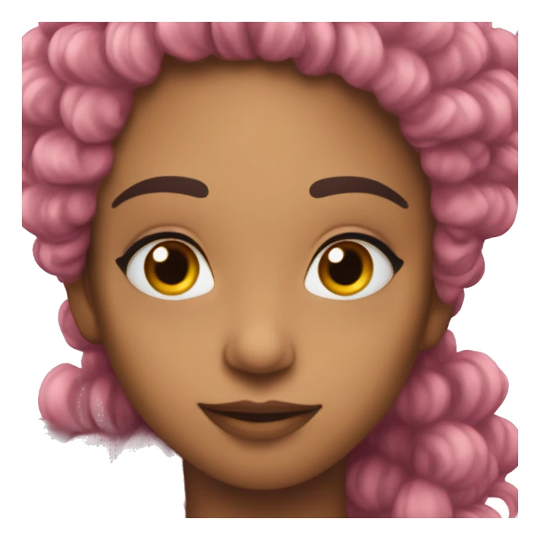 Bello lotto with long lashes sticker