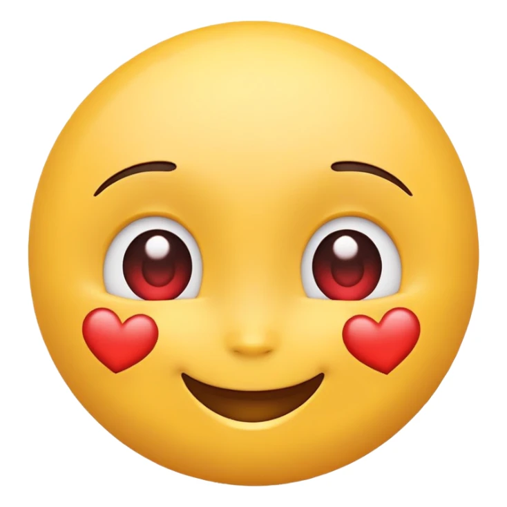 smiling face with heart eyes sticker