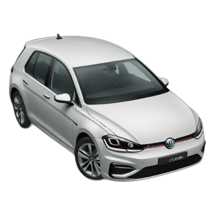 Golf 8 black sticker