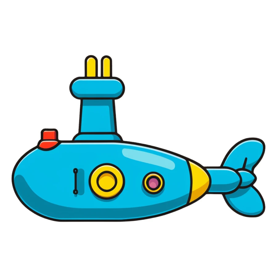 Submarine sticker