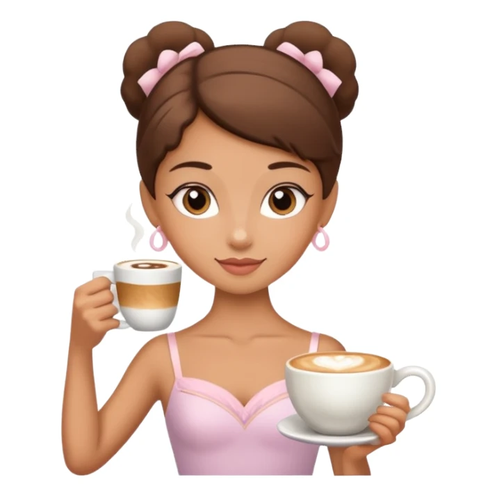 Ballerina cappuccino  sticker