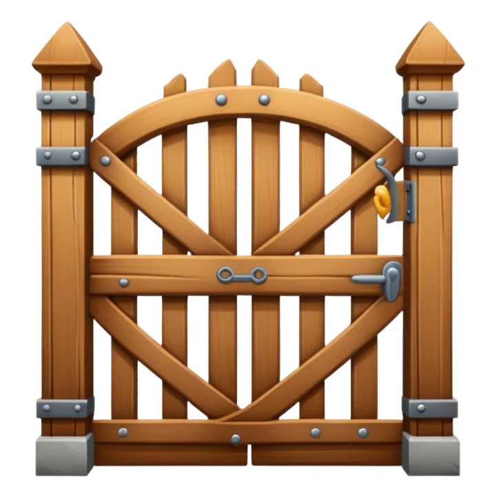 Gate sticker