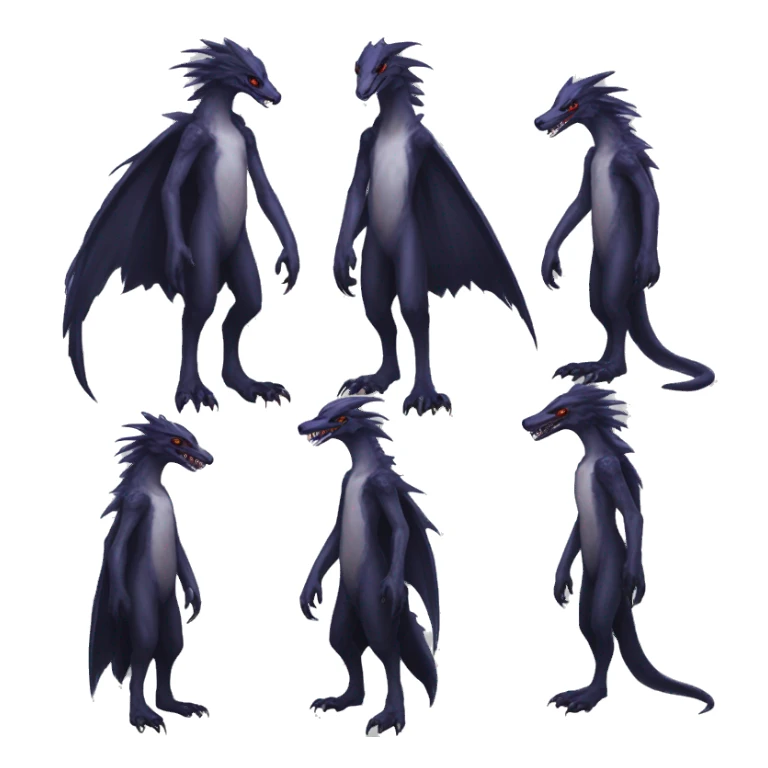 Edgy Eldritch Vernid-Sergal full body sticker