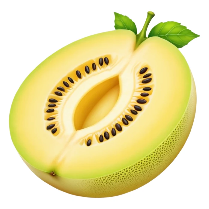 yellow honeydew melon fesh sticker