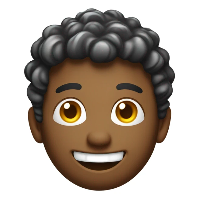 Happy face with salt sticker