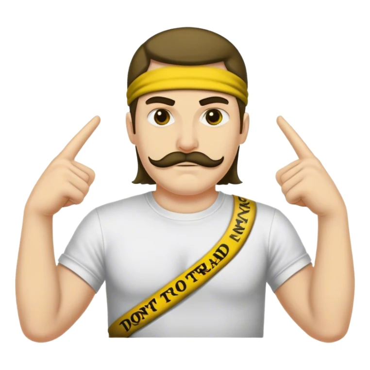 Man libertarian sticker