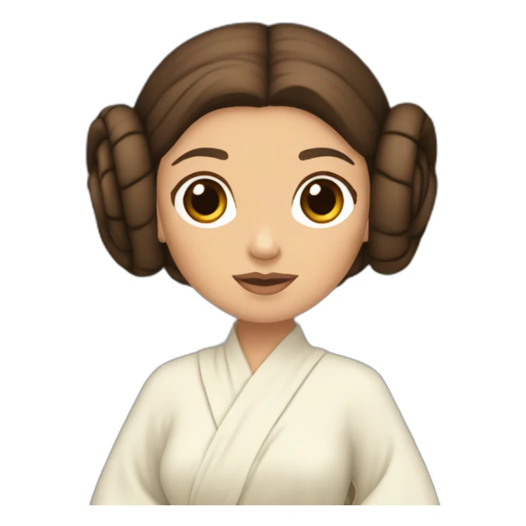 Princess Leia saying “Hope” sticker