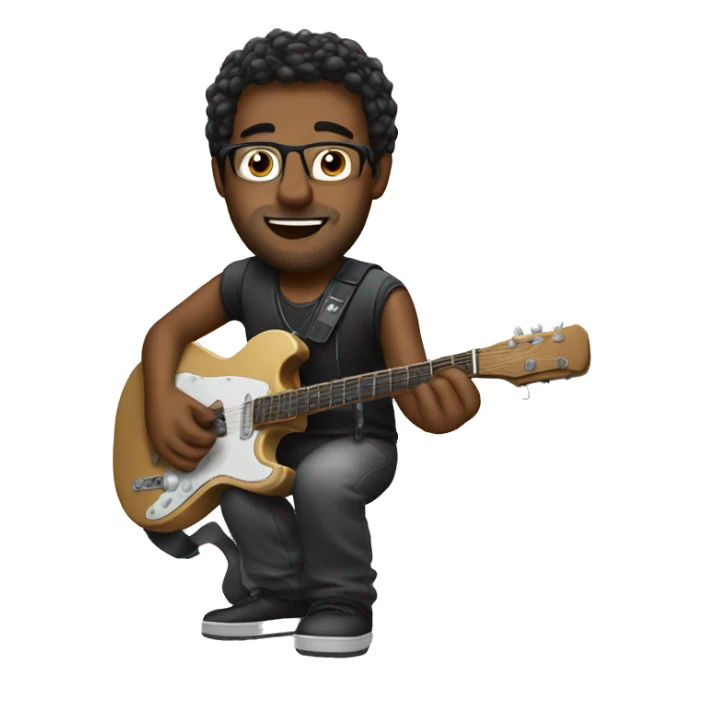 Musician in Studio sticker