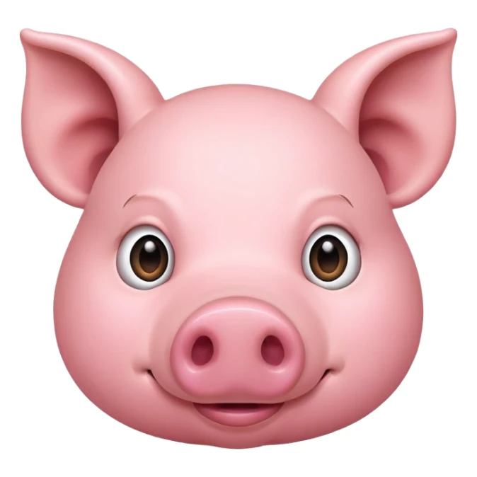 face pig sticker