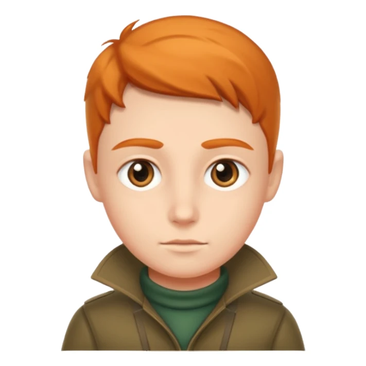 Hunter eyes clever face sticker