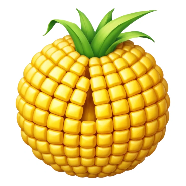 Make a corn but a ball sticker