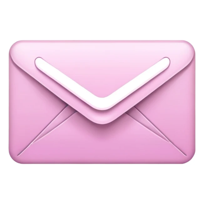 Light pink yahoo email sticker