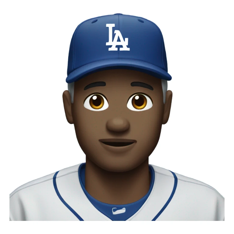 Me with the dodger hat on sticker