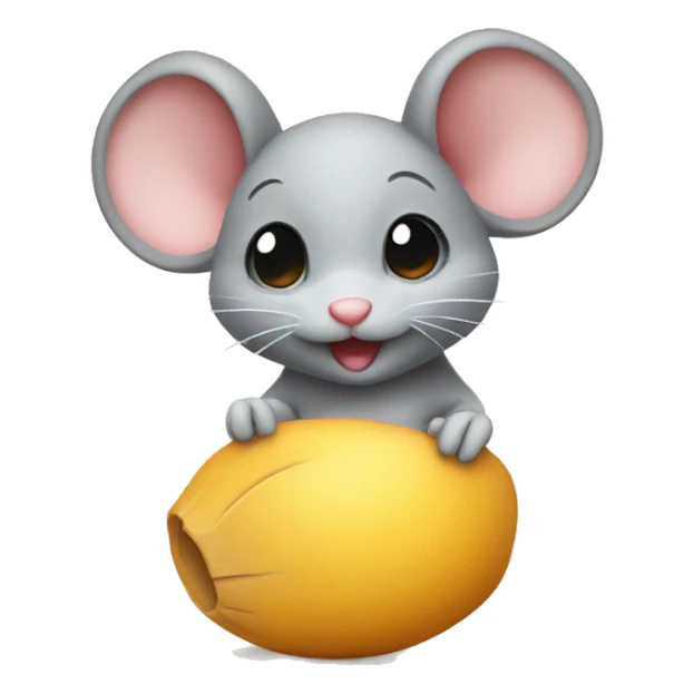 Cute mouse sticker