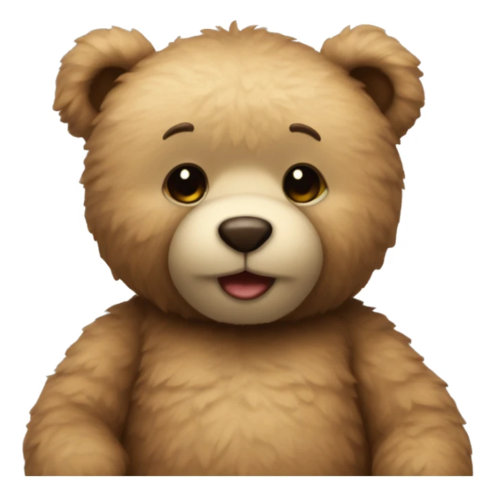 Teddy bear in love sticker