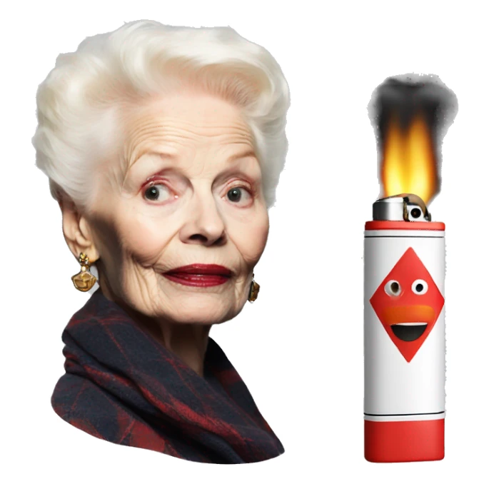 lighter vivienne westwood sticker