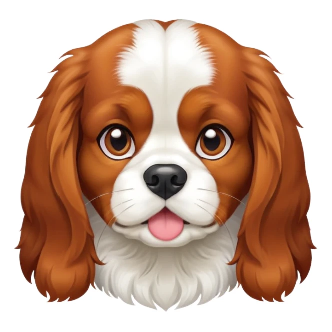 Chien cavalier King Charles  sticker