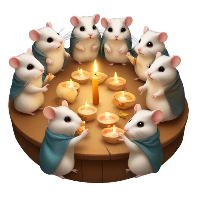 hamster cult sticker