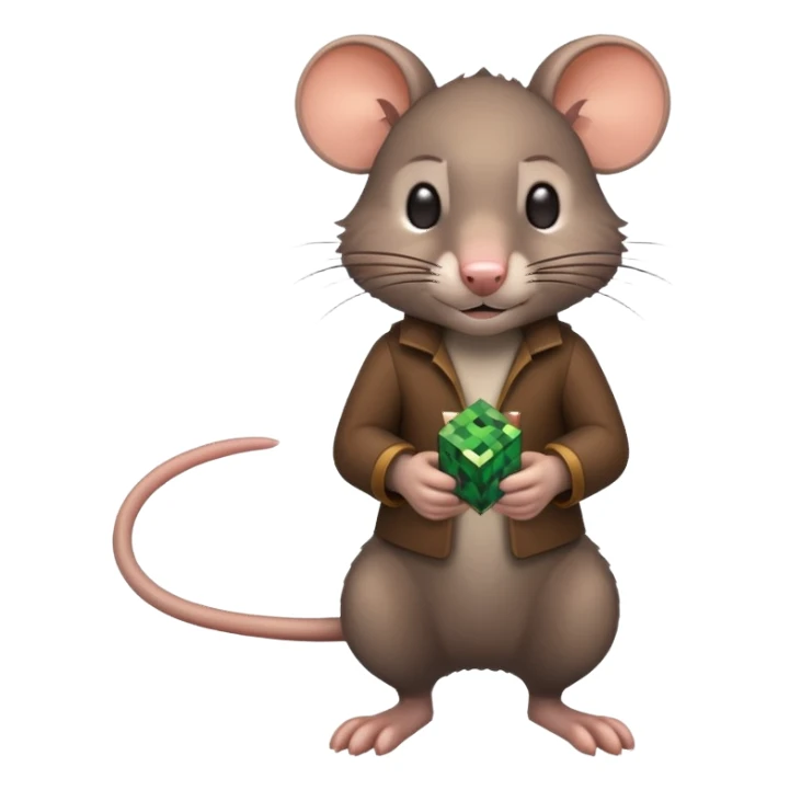 rat minecraft sticker