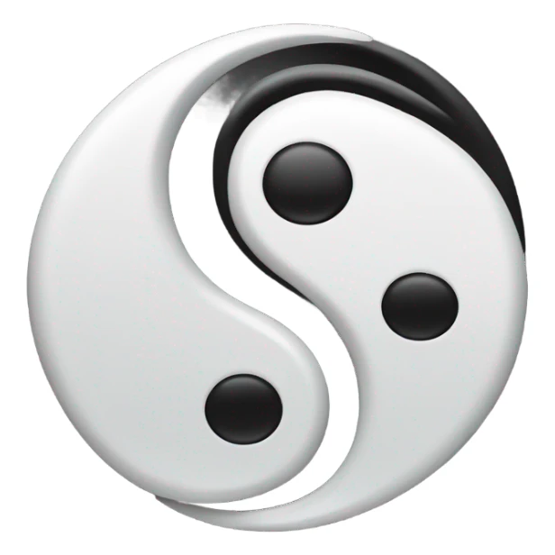 Ying Yang  sticker
