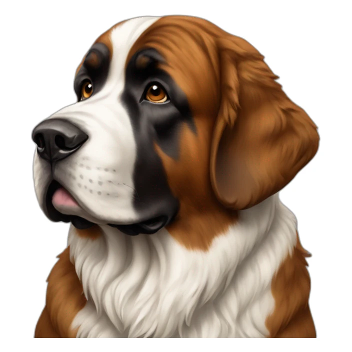 Saint-Bernar sticker