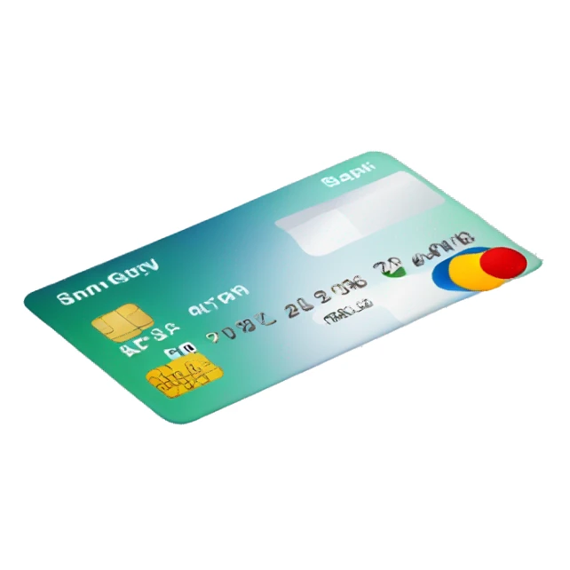 credit card sticker