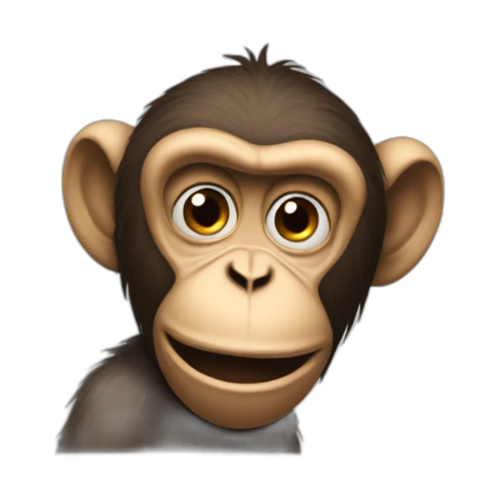depress-monkey sticker