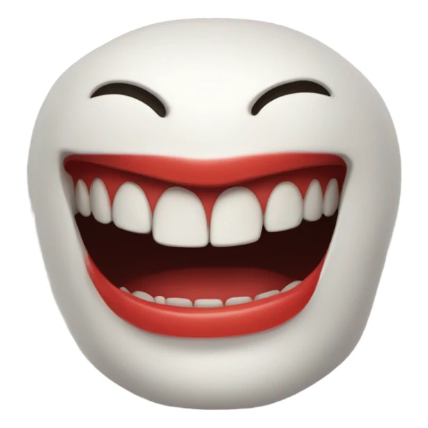 Joker smile sticker