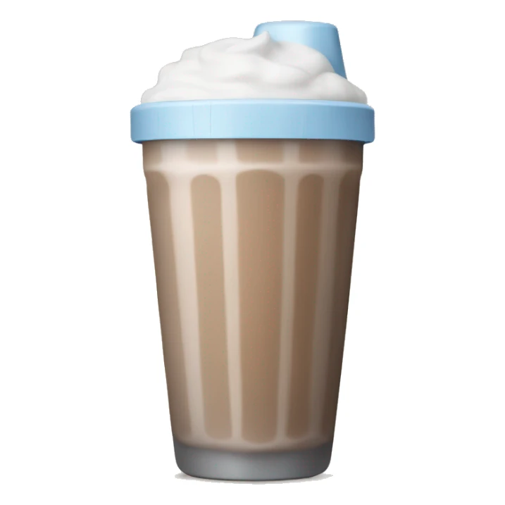 Protein shake sticker