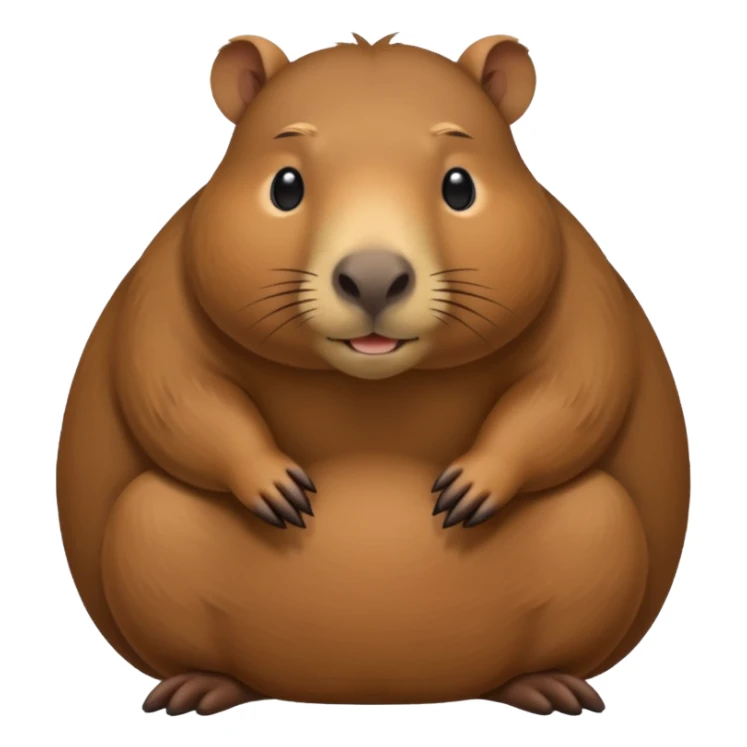 Capybara sticker