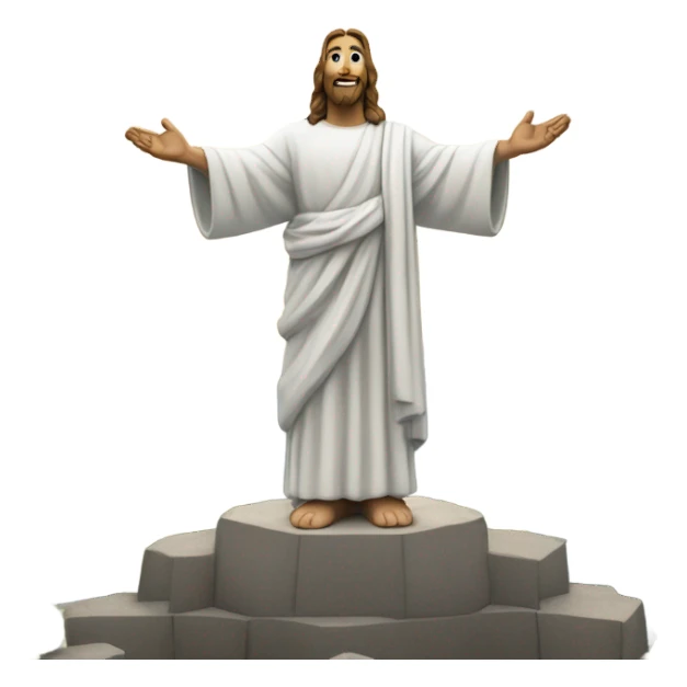 Cristo redentor  sticker