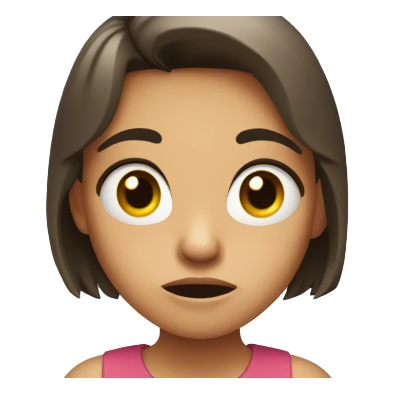 girl annoyed  sticker