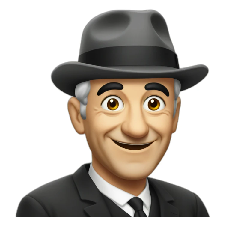 louis de funes sticker