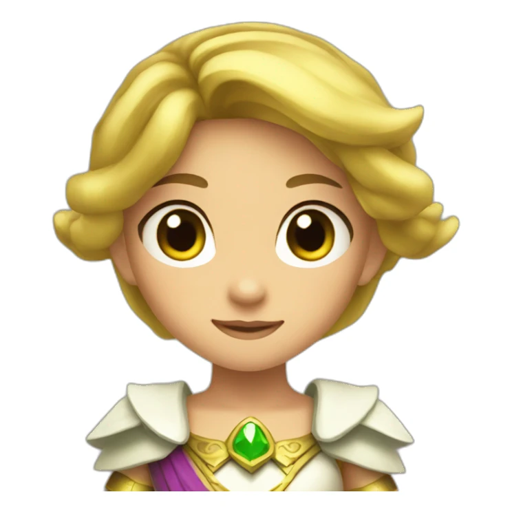 Princess zelda child sticker