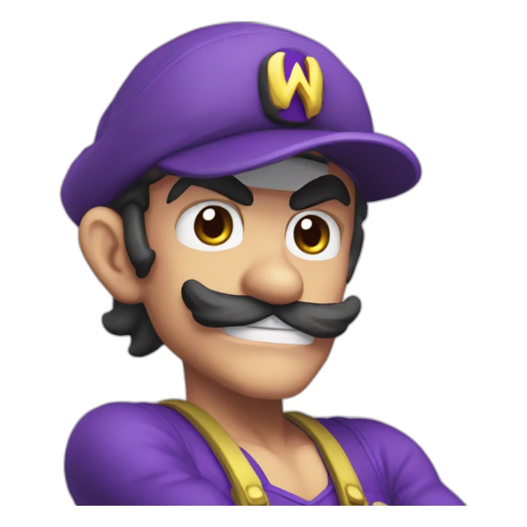 waluigi-with-a-pawg sticker