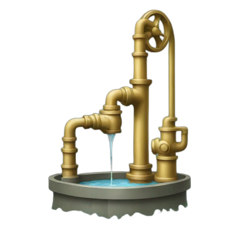 water pump sticker